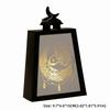 Trapezoid Ramadan Lantern Light Retro Multicolor Eid Mubarak Ornaments Warm Light Star Moon Castle Electric Candle