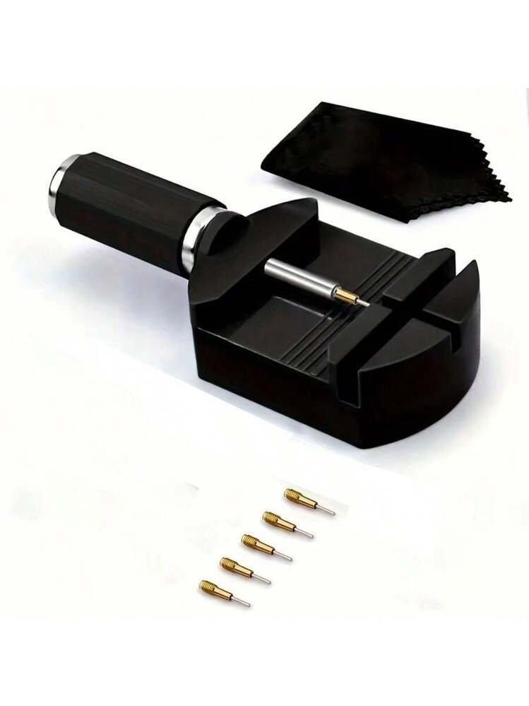 Steel Band Watch Chain Adjustment & Repair Tool with Spare Needles