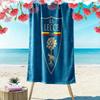 Lecce Spirit Print Beach Towel, Large Soft Quick Dry Towel for Beach Camping Swimming