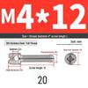 304 Stainless Steel Lead Seal Galvanized Meter Screw with Cross Hole