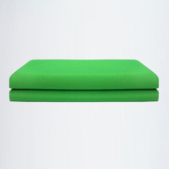 Green Screen Backdrop Double Thickness Non-fading Soft Opaque Washable Short Video Props Vertical