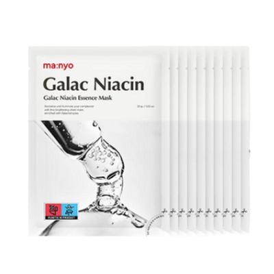 Manyo Factory Galac Niacin Essence Mask Brightening Sheet Mask 10pcs