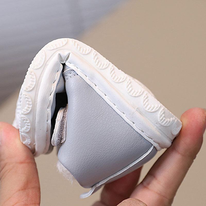 Babyschuhe Kleinkindschuhe 0-1-2 Jahre Alt Jungen und Mädchen Babyschuhe Winter Stiefel Dick gefütterte Baumwollschuhe