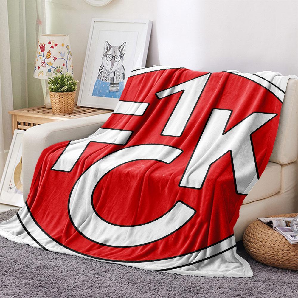Kaiserslautern Logo Decke, Hohe Qualität, Bequem für Alle Jahreszeiten, Heimdekoration, Wärme und Komfort