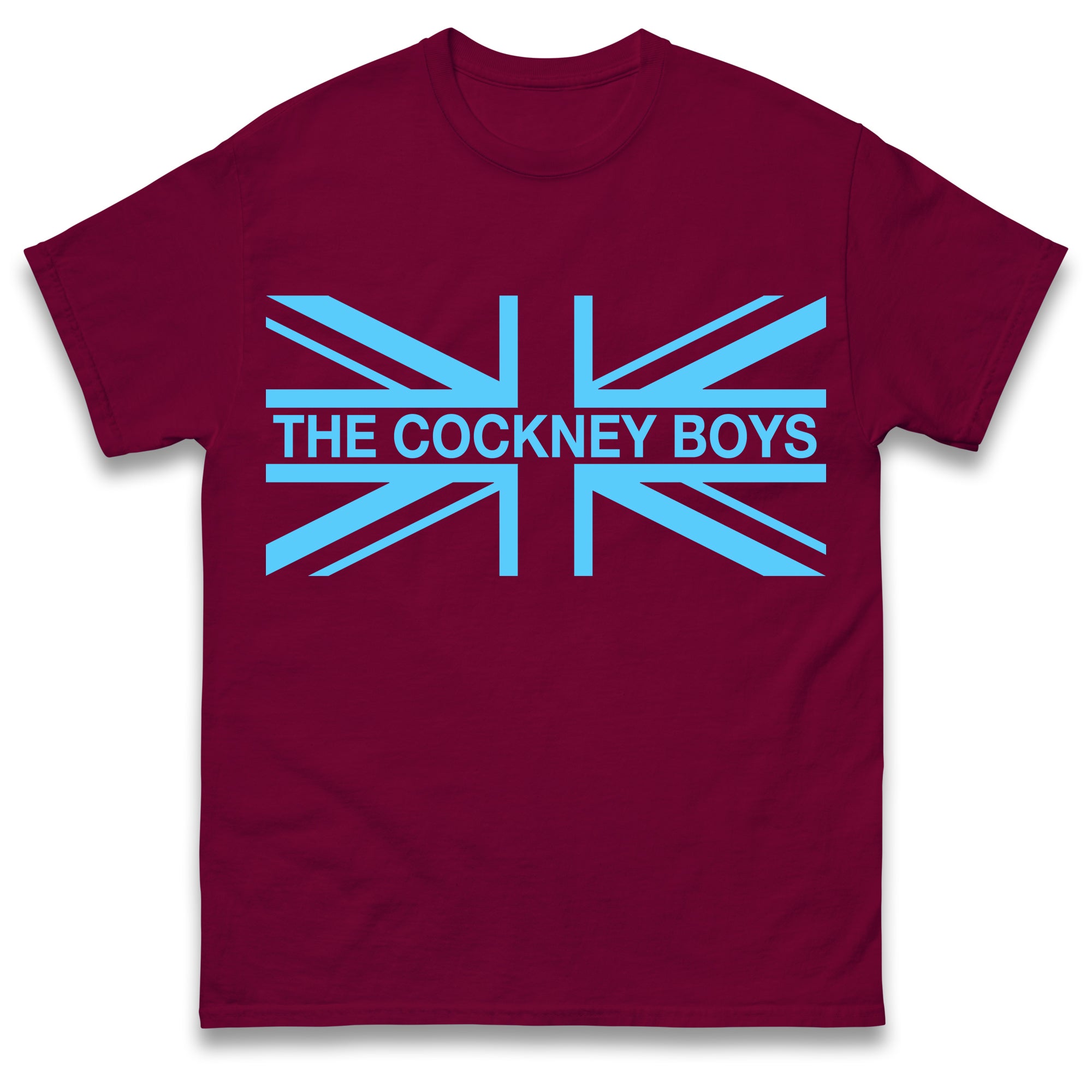 The Cockney Boys Union Jack T Shirt Tshirt Mens Womens Unisex Tops Tees S