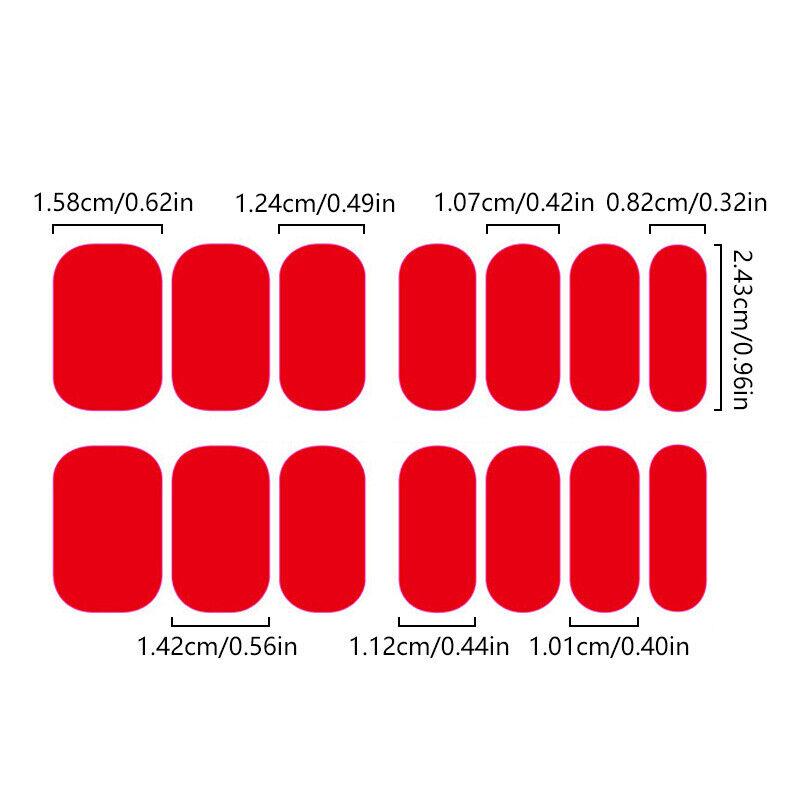 3D Butterfly Nail Sticker Full Wraps Foils Waterproof Nail Polish Decals DIY AU