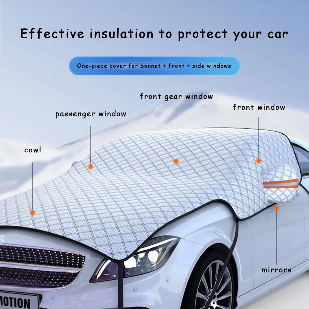 Hot sale all-inclusive windshield sunshade 7 layers of thickened car front window glass sunshade