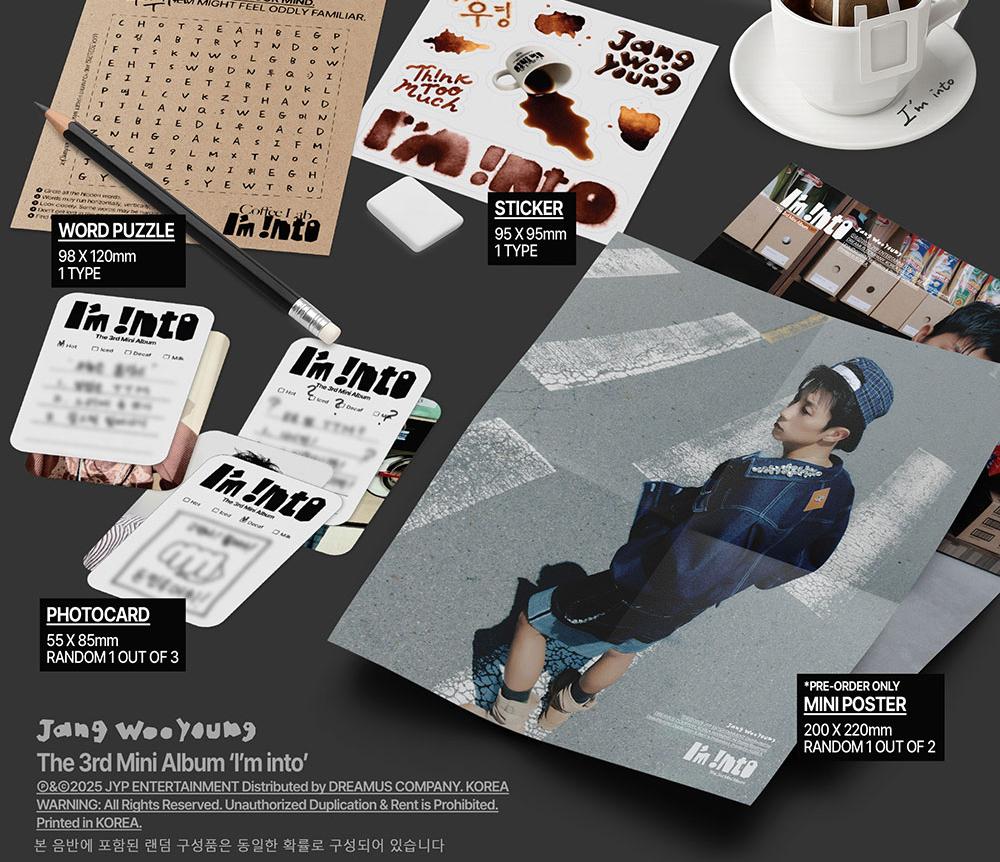 (Drip Bag ver.) Jang Wooyoung (2PM) [I'm into] 3rd Mini Album