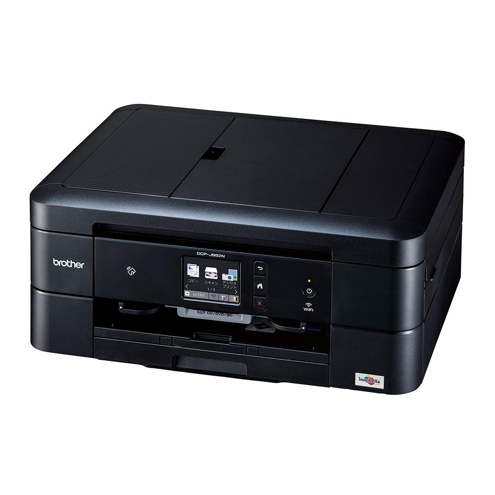 Brother A4 inkjet multifunction device feed (Old model) DCP-J982N-B (Black model/ADF/Wired/Wireless LAN/Manual tray/Double-sided printing/Label