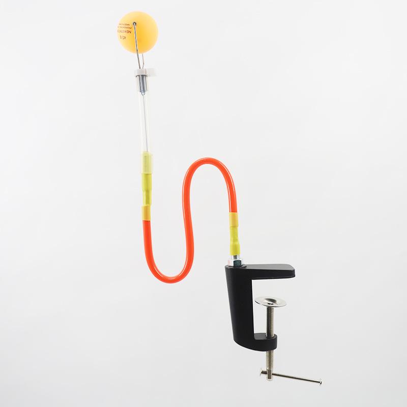 Adjustable Height Table Tennis Trainer with 5.5 Cm Table Clamp
