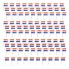 100Pcs National Flag Toothpick Cakes Picks Cupcake Top Decoration For Sweets Desserts Display And Festival Celebration