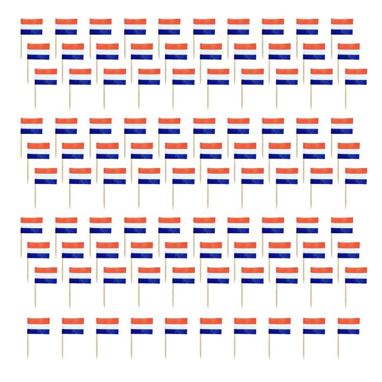 100Pcs National Flag Toothpick Cakes Picks Cupcake Top Decoration For Sweets Desserts Display And Festival Celebration