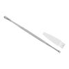 Ear Spoon Double Head Stainless Steel Ergonomic Design Relieve Itching Glossy Rounded Spiral Spring Ear Pick