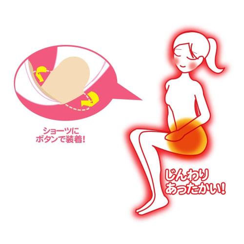 Fuji Pax Sales Aura Heat Storage Fiber "Hot Panty Liner" Beige