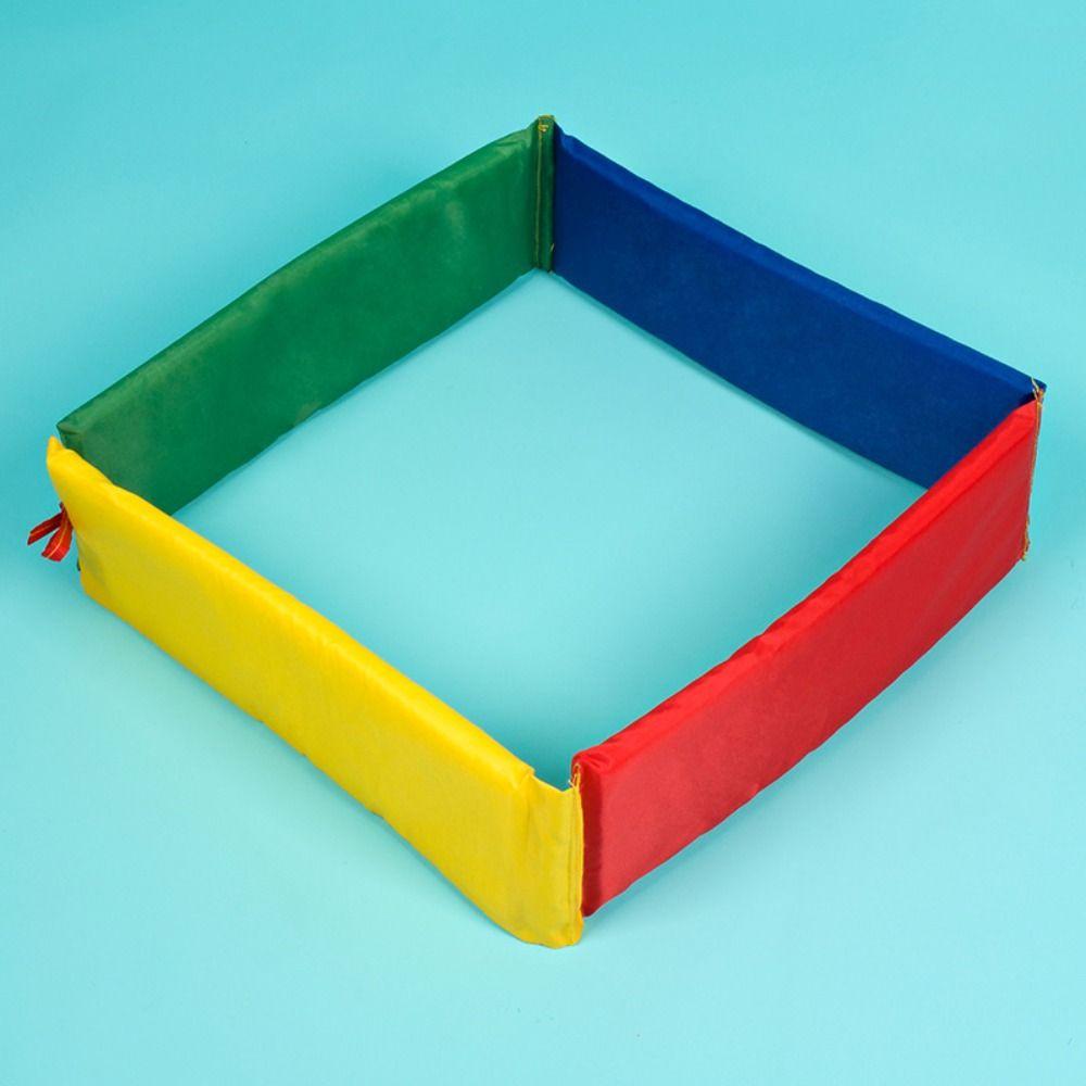 Drill Hole Jumping Lattice Hole Folding Physical Training Props Hopscotch Hole Children Outdoor разноцветный