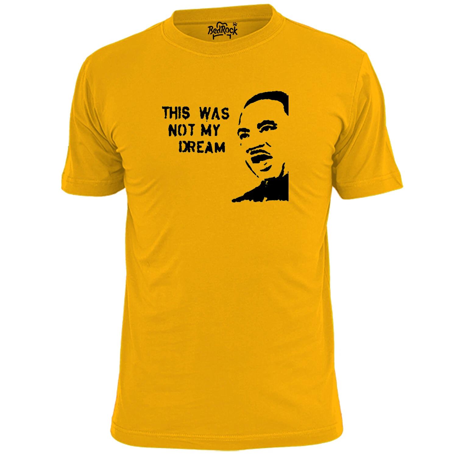 Mens Martin Luther King Quote T shirt Freedom Equality Peace 2XL