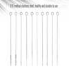 50pcs Assorted Disposable Stainless Steel Sterilized Tattoo Needles Mixed 10sizes