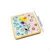 4 Pieces DIY Mosaic Coaster Handmade Craft for Playdates School Art Projects sunflower