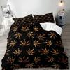 Luxury Leopard Duvet Cover Queen Bedding Sets, Black Comforter Quilt Cover, Cheetah Print Gifts for Men B