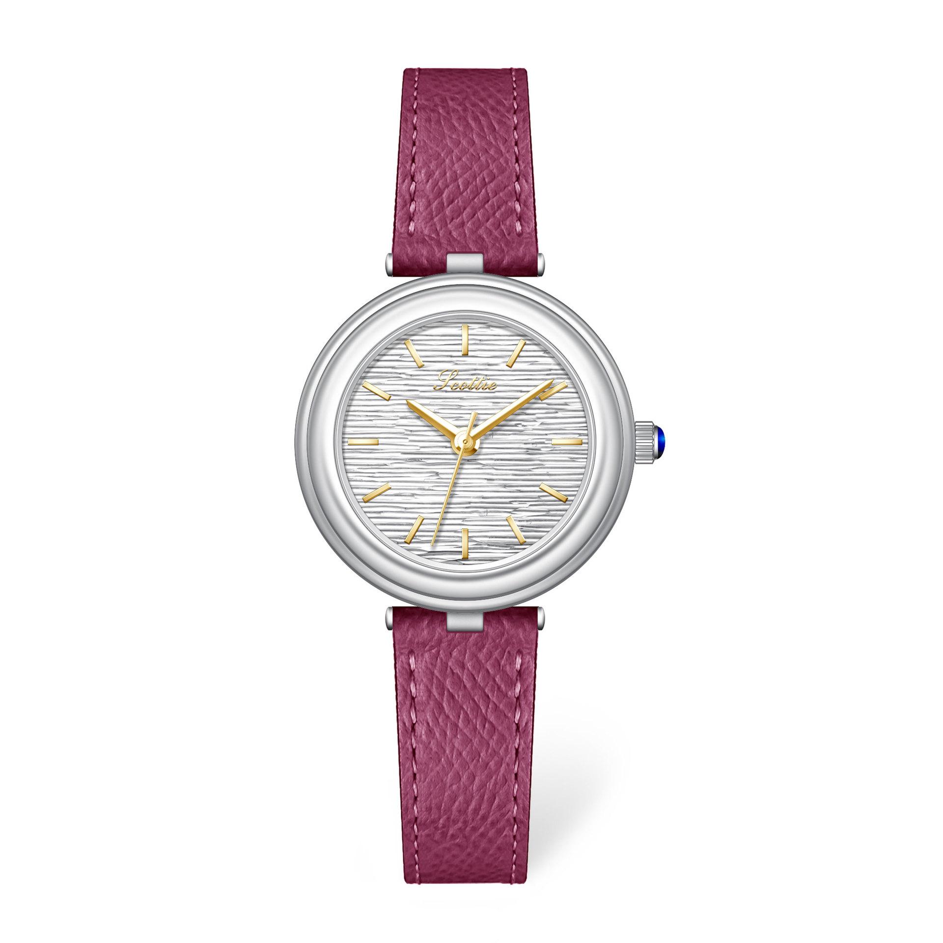 9725 Light Luxury Niche Watch Waterproof Women S High-Value Small Plate Workplace Women S Watch