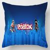 Roblox Game Cushion Cover Square Pillow Protector Decorate Back Support Mat Case