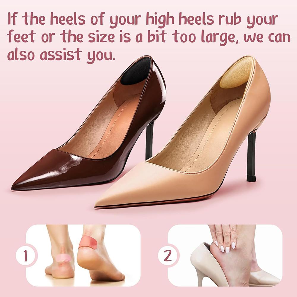 4 Pair Ball of Foot Cushions, High Heel Inserts All Day Pain Relief and Comfort