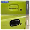 Car Outer Door Trim For Suzuki Jimny 2/4-Doors Nomade 2018-2025 Rear Trunk Cover Auto Handle Frame Matte Black Accessories