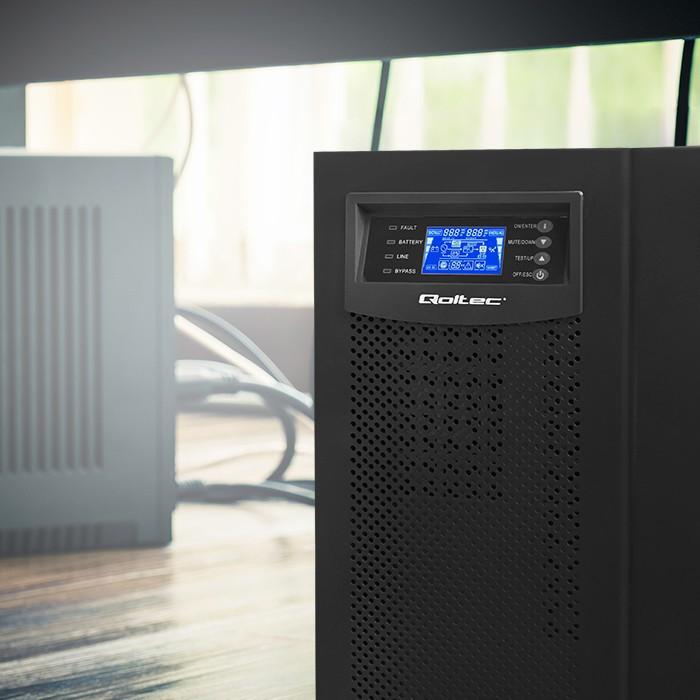 UPS On-line Pure Sine Wave 10kVA 8kW LCD USB
