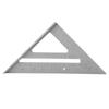 7" Aluminiumlegierung Dreiecklineal Holzbearbeitung 4590 Grad Messwerkzeug