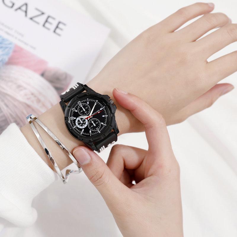 Silicone Watch Boys And Girls Students Simple Explosive Products Casual Simple Sports Men S Watch