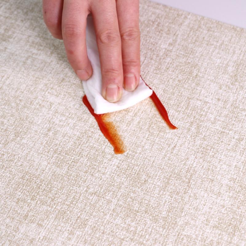 Nordic washable placemat waterproof anti-scalding and heat-insulating mat home high temperature resistant leather placemat spot