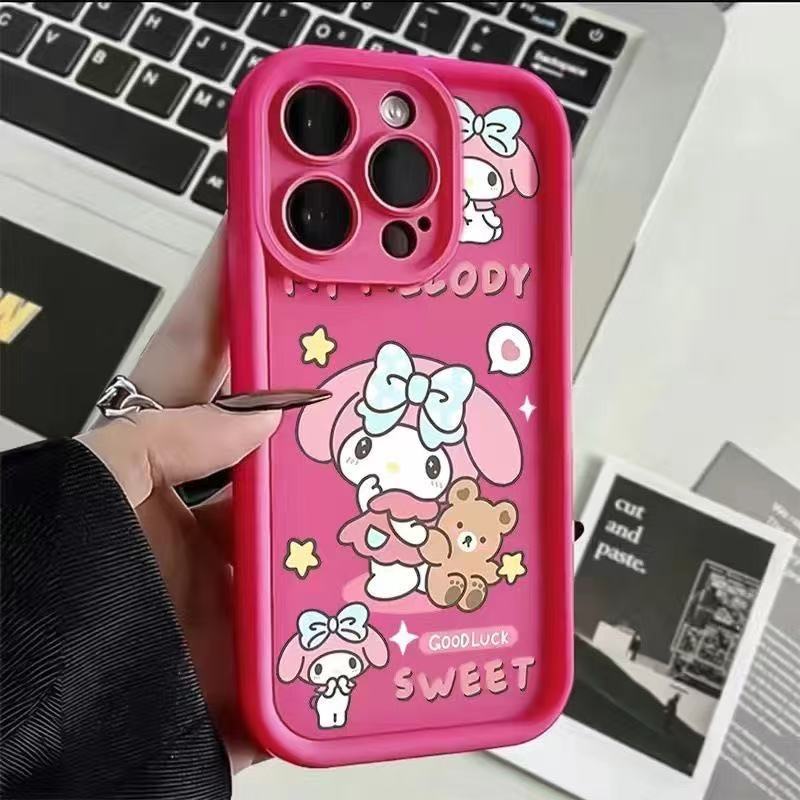 Japan and Korea cute 15plus is suitable for 16promax Apple 11 mobile phone case iphone14 cartoon 13 girl 12