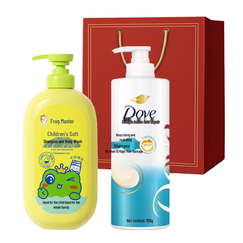 Dove Nourishing Shampoo & Body Wash Set