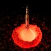 3D Printing Rocket Desk Lamp Bedside Table Lamp Warm LED Night Light USB Rechargeable Home
