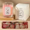 1pcs New Scented Candle Creative Handmade Soybean Wax Essential Oil Smokeless Candle Set Candles Home Decoration
