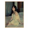 Mio Imada Retro Kraft Paper Poster - Japanese Beauty Wall Art Mural