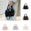 Fashion Pu Small Shoulder Bag With Topstitch Detail For Daily Use