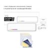 A4 Inkless Bluetooth Thermal Mini Printer for Tattoos, Documents, Photos, Office Labels.