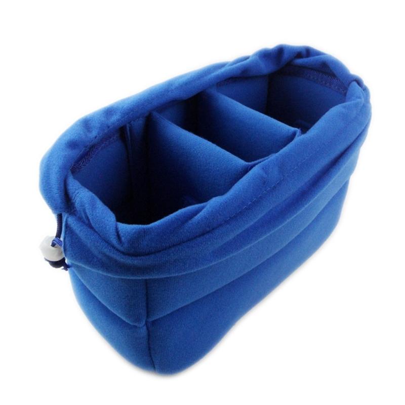 Luxury Velvet DSLR Bag Heavy Duty Padding Impact Resistance Feature Dividers Comfortable Camera Accessories Organiser