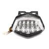 Karun Motorcycle LED Tail Light with Built-in Turn Signal, Clear Lens, Compatible with Kawasaki for Ninja250R 08-12 Years
