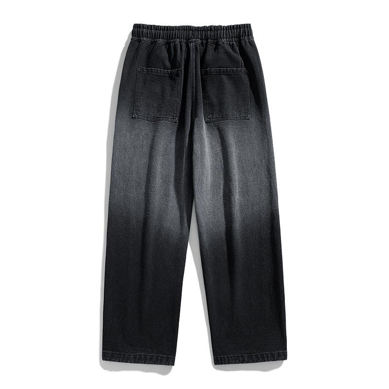 Большие джинсовые мужские свободные повседневные брюки — фото 4