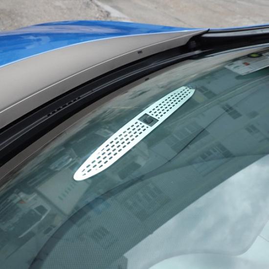 Steel Dash AC Air Vent Dust Speaker Sound Cover For Seat Leon MK2 1P1 2008-12