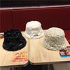 Korean Style Lamb Wool Fisherman Hat for Women Winter Plush Thickened Warm Ins Versatile Face Showing Small Bucket Hat