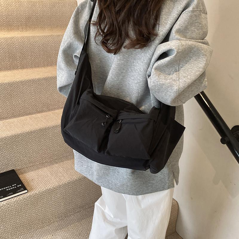 IELGY Foreign Trade Autumn Winter New Style Large-Capacity Nylon Fashion One-Shoulder Messenger Bag