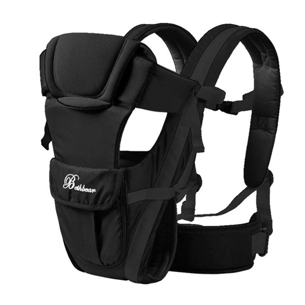Marsupio Ergonomico 4-in-1 Regolabile Zaino Fascia per Neonato da 0 a 36 Mesi