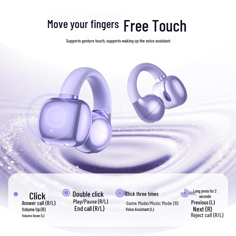 Newman S7 Ear-Clip AI Smart Wireless Sports Earphones