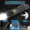 Flashlights High Lumens Rechargeable(Battery Included), 20000 Lumens Super Bright Powerful Small Magnetic Flashlight, 6 Mode, Zoomable, Waterproof,