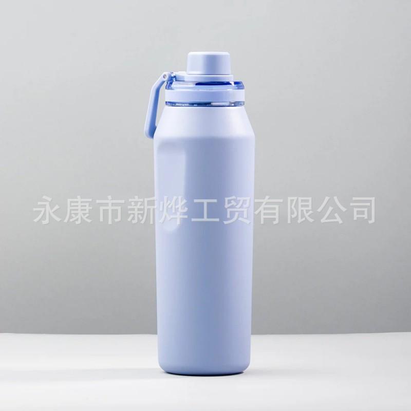 Stainless Steel Insulated Water Bottle With Handle Design Portable Outdoor Sports Hiking Gym 350ml To 1200ml