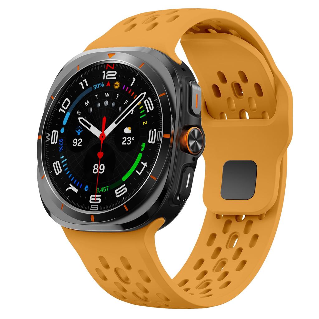 Sport Silicone Straps For Samsung Galaxy Watch Ultra 47mm Accessories breathable correa Bracelet Galaxy Watch ultra 2025 band