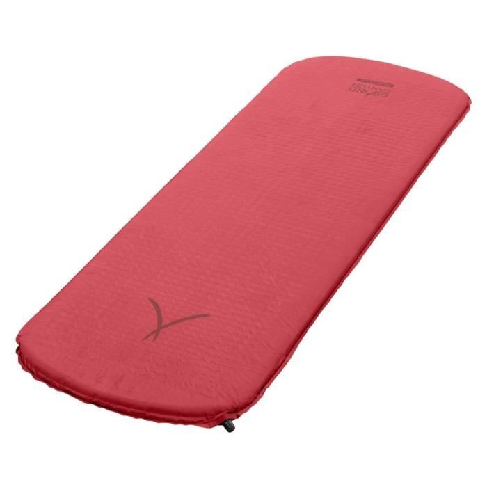 Tapis autogonflant - GRAND CANYON - Hattan 3.8 - 185x55cm - Léger et compact - Rouge Bordeaux